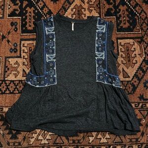 Free People Peplum Tank